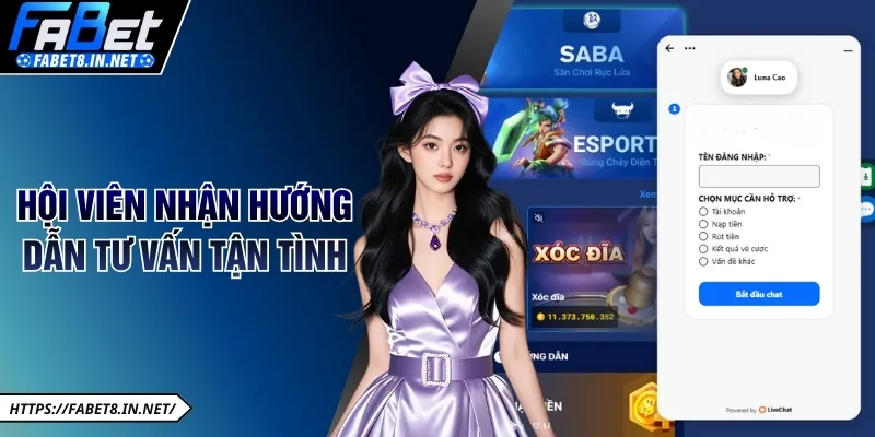 Hội viên nhận hướng dẫn tư vấn tận tình